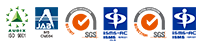 JAB ISO認証ロゴ SGS ISMS認証ロゴ